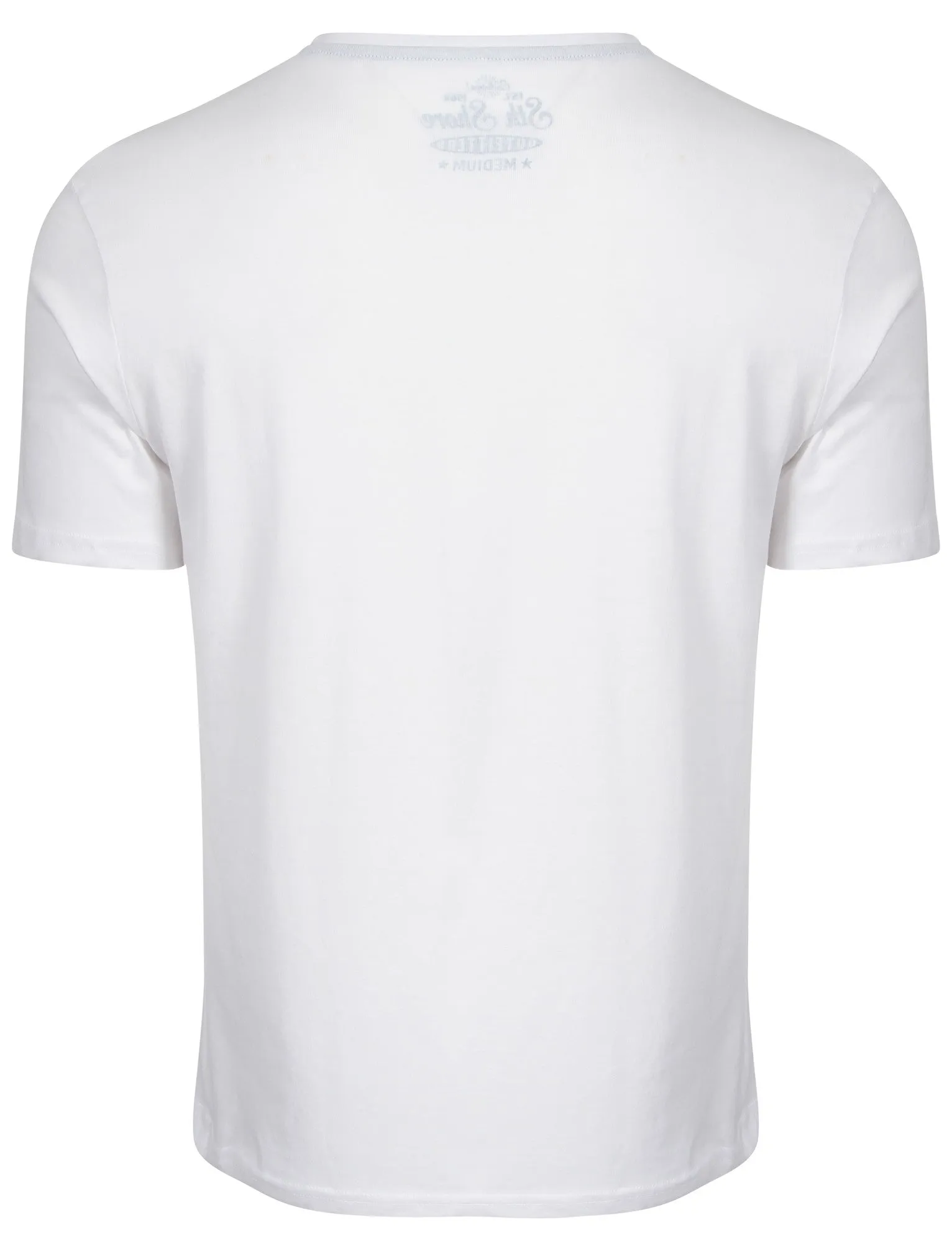 Shack Motif Cotton Crew Neck T-Shirt In Optic White - South Shore sold by Tokyo Laundry product image thumbnail 2