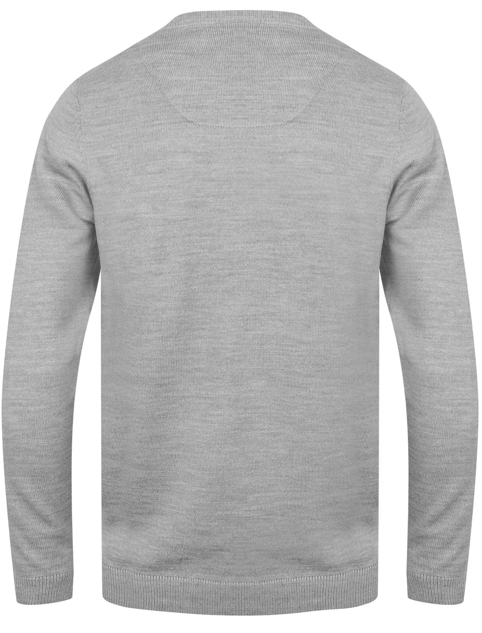 Jarrett Basic V Neck Knitted Jumper in Light Grey Marl - Kensington Eastside sold by Tokyo Laundry product image thumbnail 2