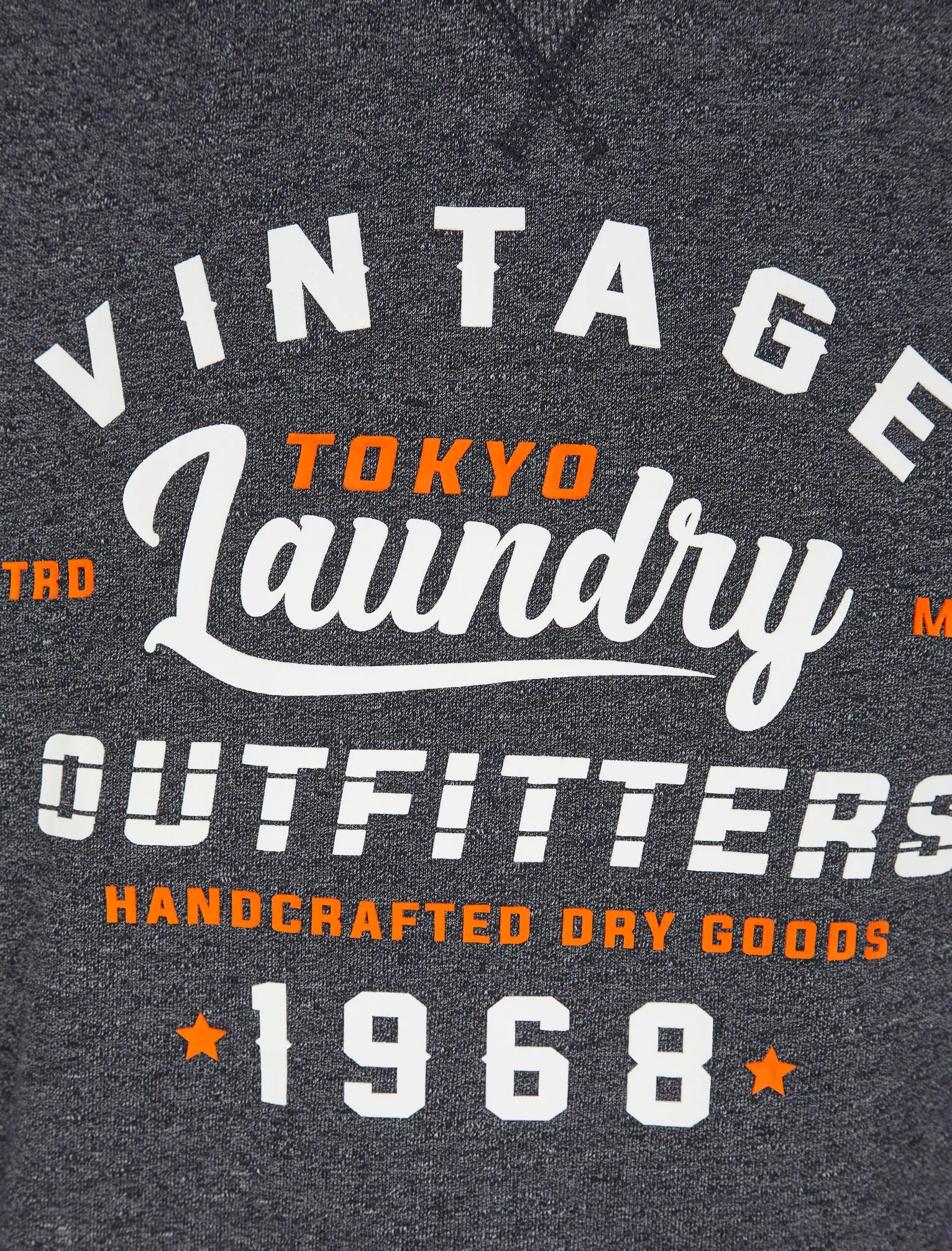 Swifter Motif Brushback Fleece Pullover Hoodie in Navy - Tokyo Laundry sold by Tokyo Laundry product image thumbnail 3