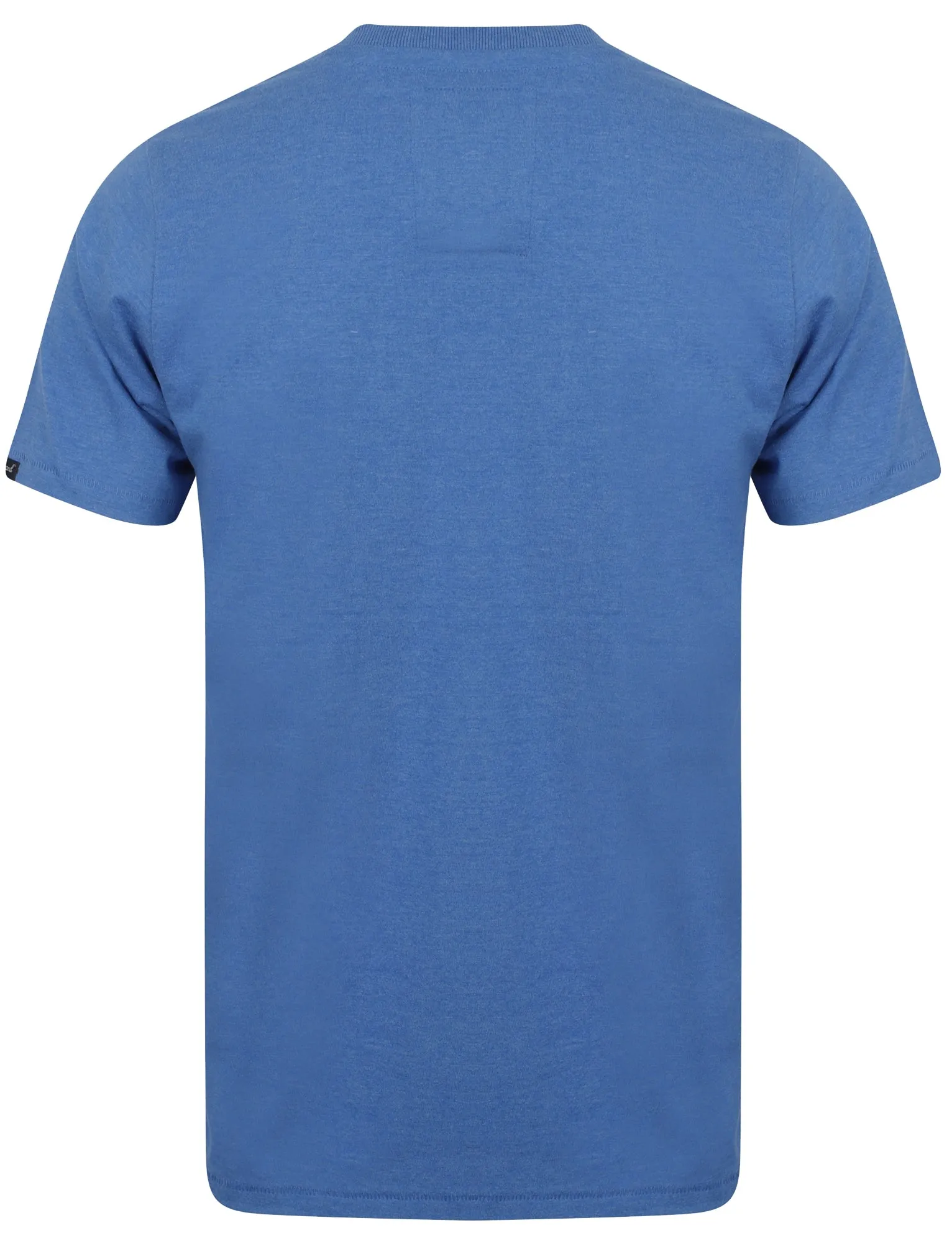 Montecarlo Crew Neck Cotton T-Shirt In Cornflower Blue Marl - Tokyo Laundry sold by Tokyo Laundry product image thumbnail 2