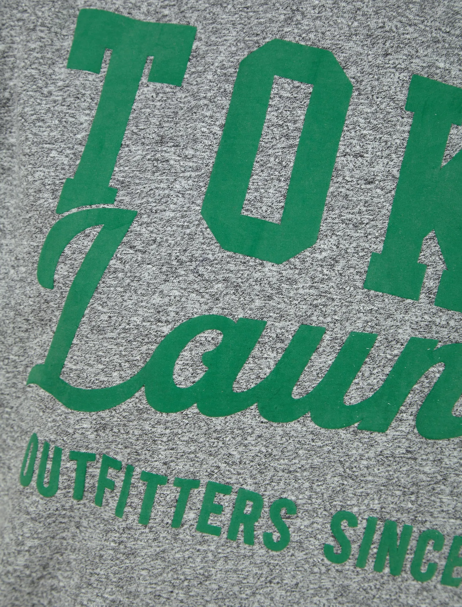 Underline Motif Cotton Jersey Grindle T-Shirt in Light Grey - Tokyo Laundry sold by Tokyo Laundry product image thumbnail 3