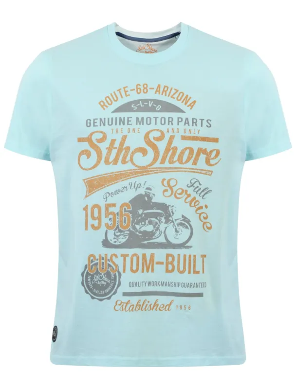 South Shore Route 68 blue T-Shirt sold by Tokyo Laundry