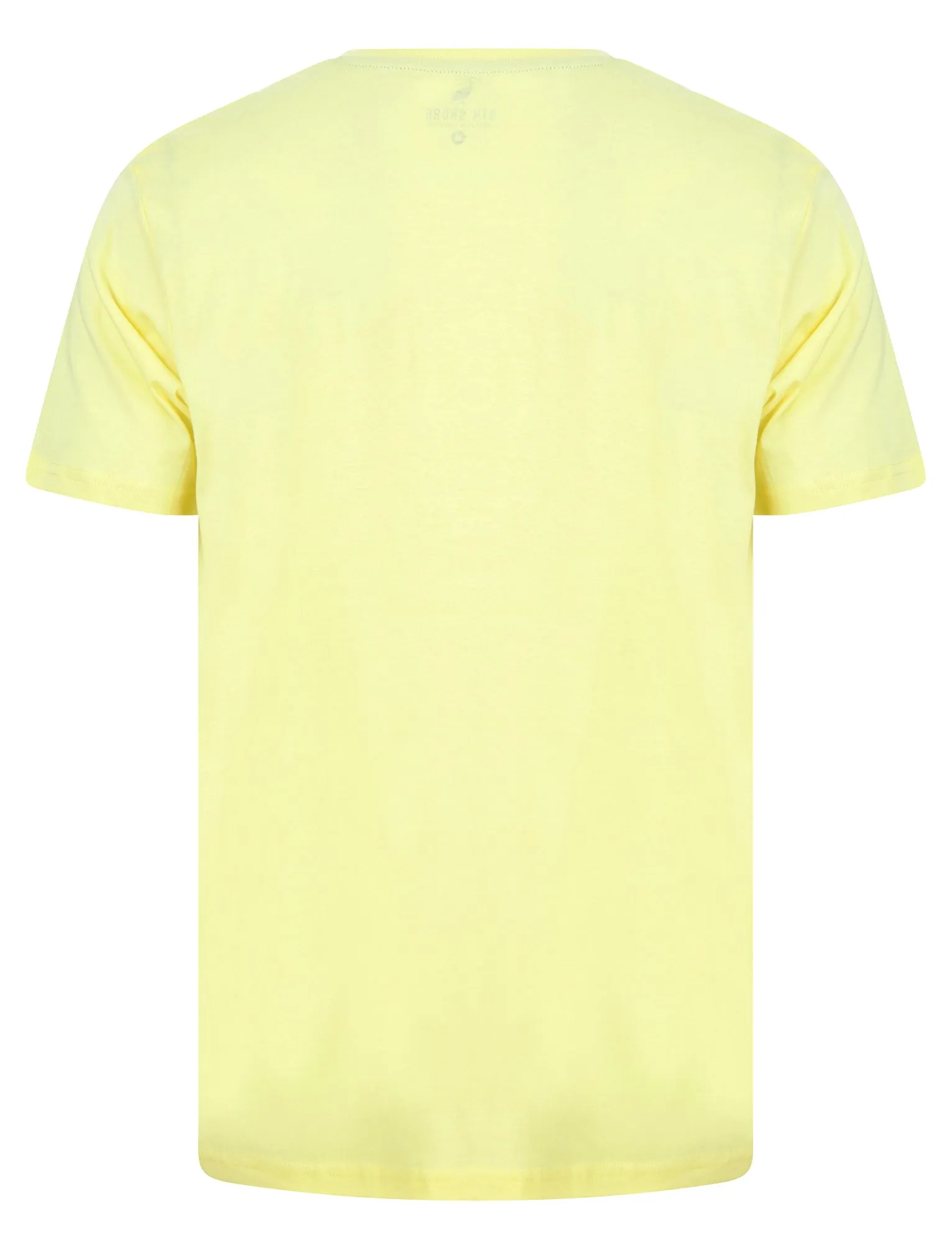 Beach Tour Motif Cotton Jersey T-Shirt in Pastel Yellow - South Shore sold by Tokyo Laundry product image thumbnail 2