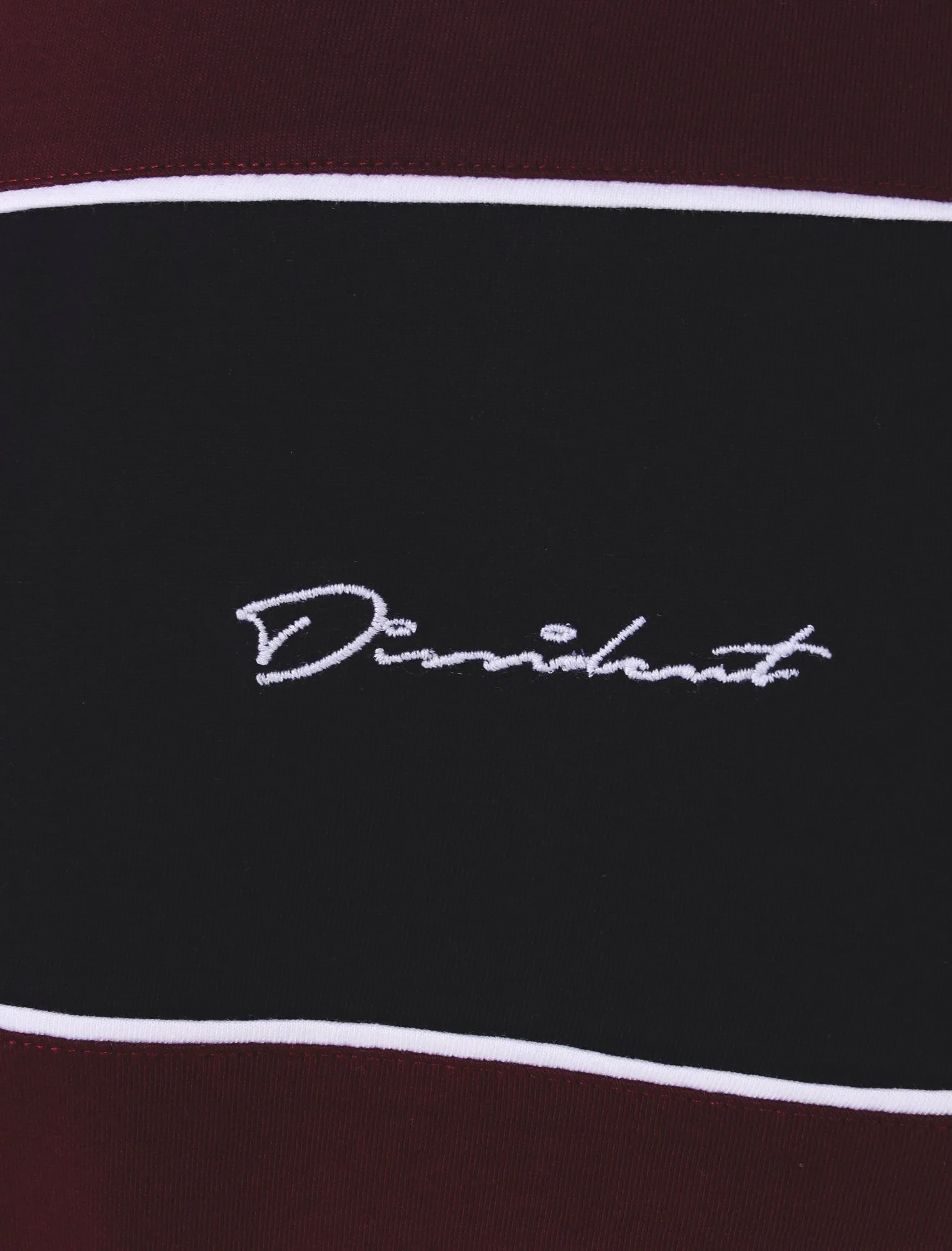 Marley Cotton Jersey T-Shirt with Contrast Panel in Winetasting - Dissident sold by Tokyo Laundry product image thumbnail 3