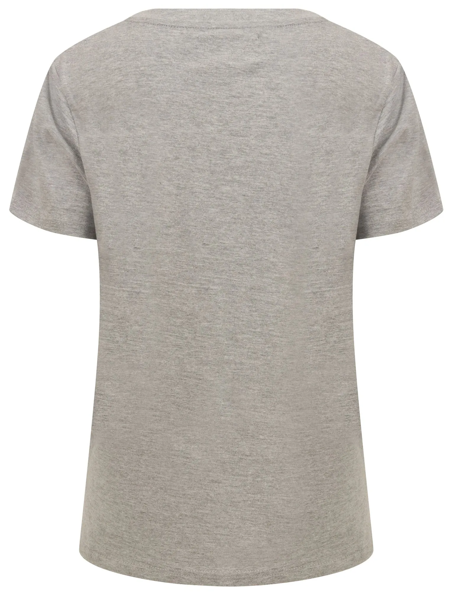 Calvia Ombre Motif Cotton Jersey T-Shirt in Light Grey Marl - Tokyo Laundry sold by Tokyo Laundry product image thumbnail 3