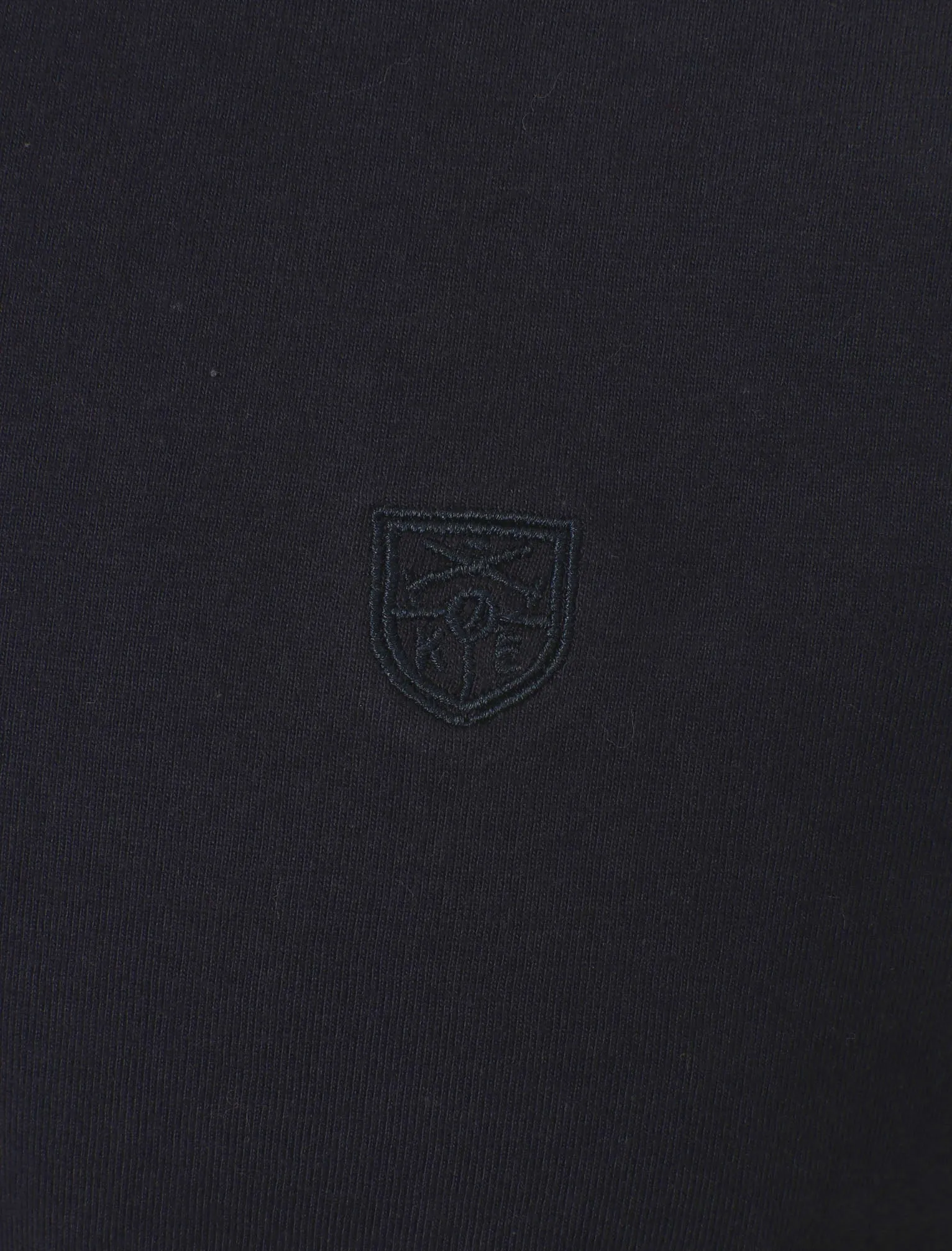 Low Cotton Jersey Polo Shirt with Trims in True Navy - Kensington Eastside sold by Tokyo Laundry product image thumbnail 3