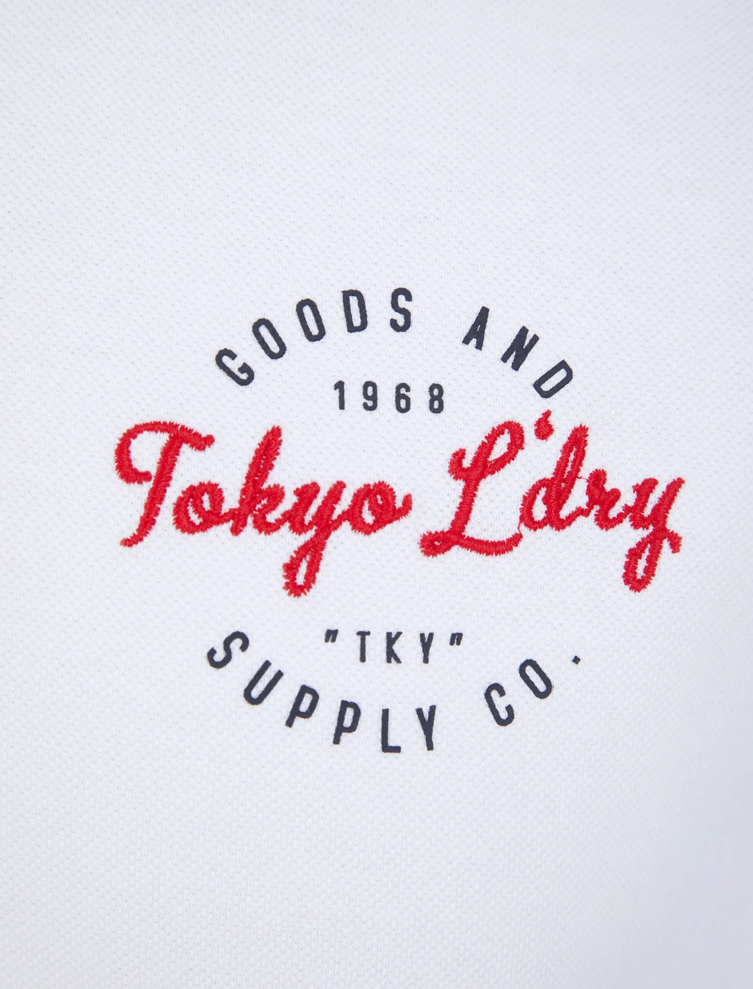 Taper Cotton Pique Polo Shirt in Optic White - Tokyo Laundry sold by Tokyo Laundry product image thumbnail 4