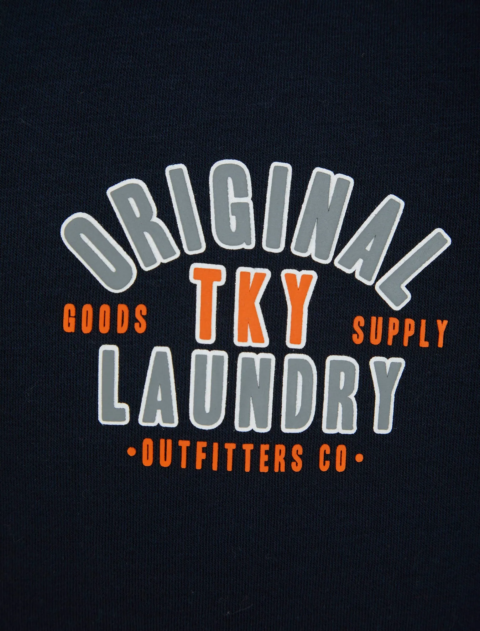 Spark Zip Through Hoodie With Sleeve Detail In Sky Captain Navy - Tokyo Laundry sold by Tokyo Laundry product image thumbnail 4