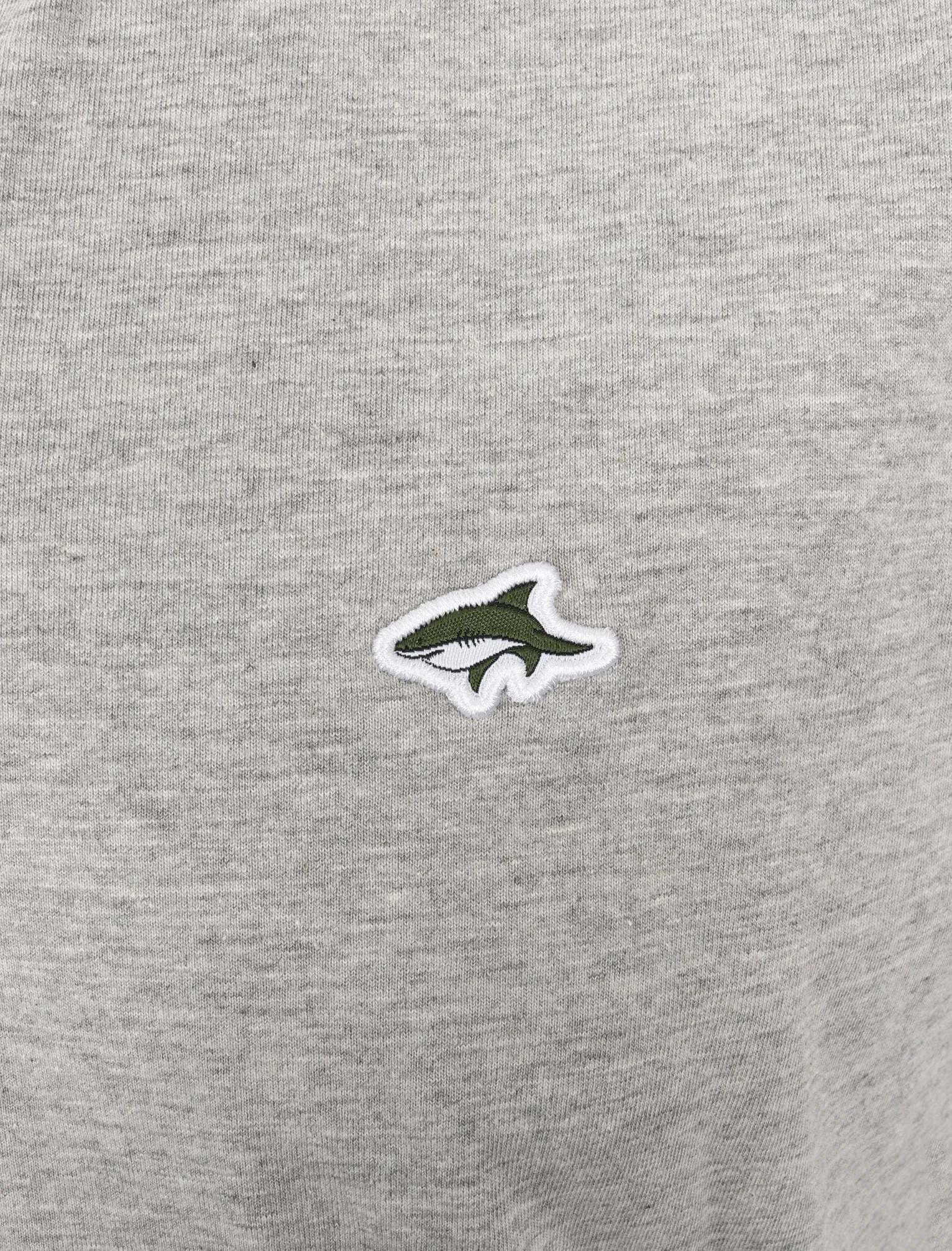 Kingshold Cotton Jersey Henley T-Shirt in Light Grey Marl - Le Shark sold by Tokyo Laundry product image thumbnail 3