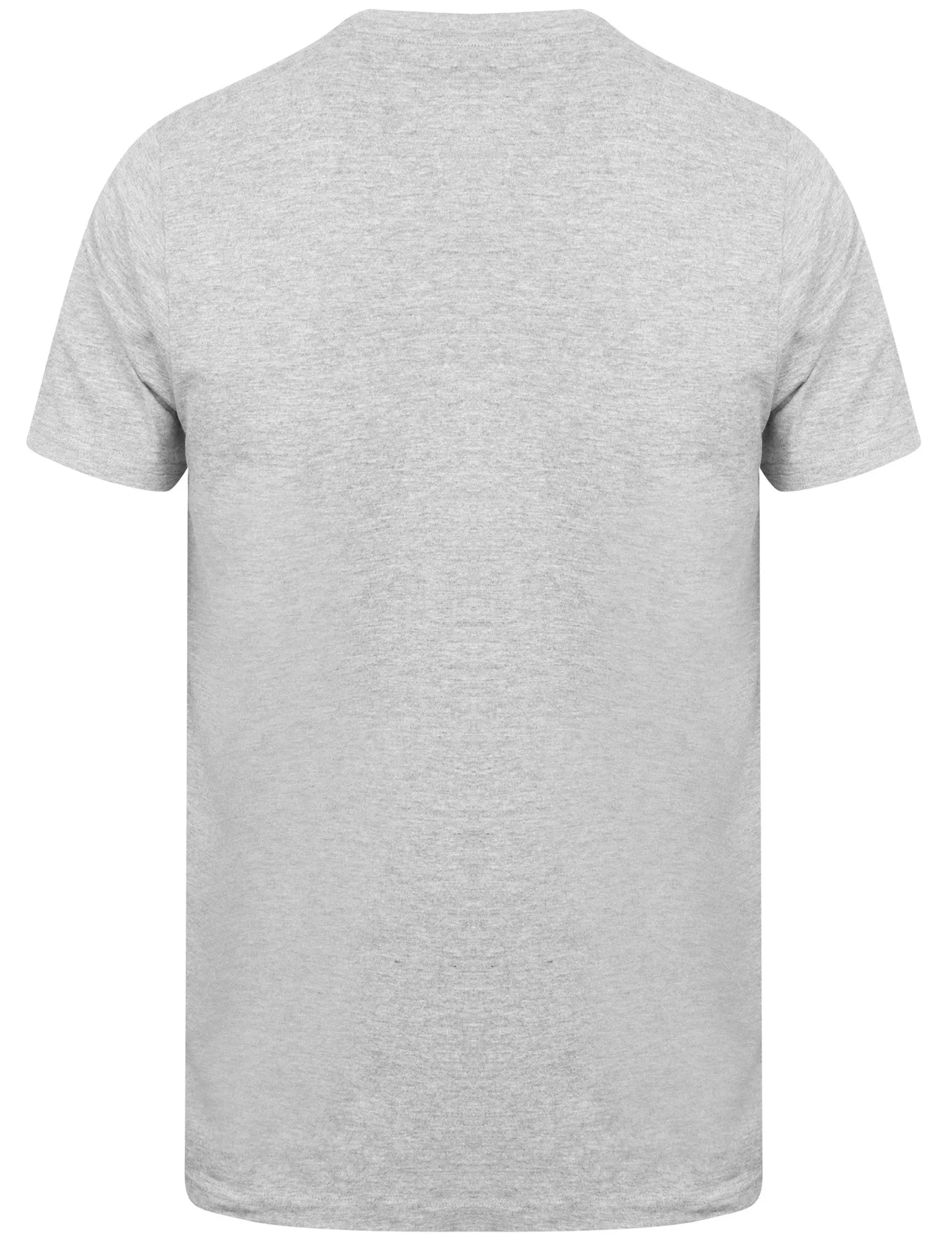 Escape Motif Cotton Crew Neck T-Shirt In Light Grey Marl - South Shore sold by Tokyo Laundry product image thumbnail 2
