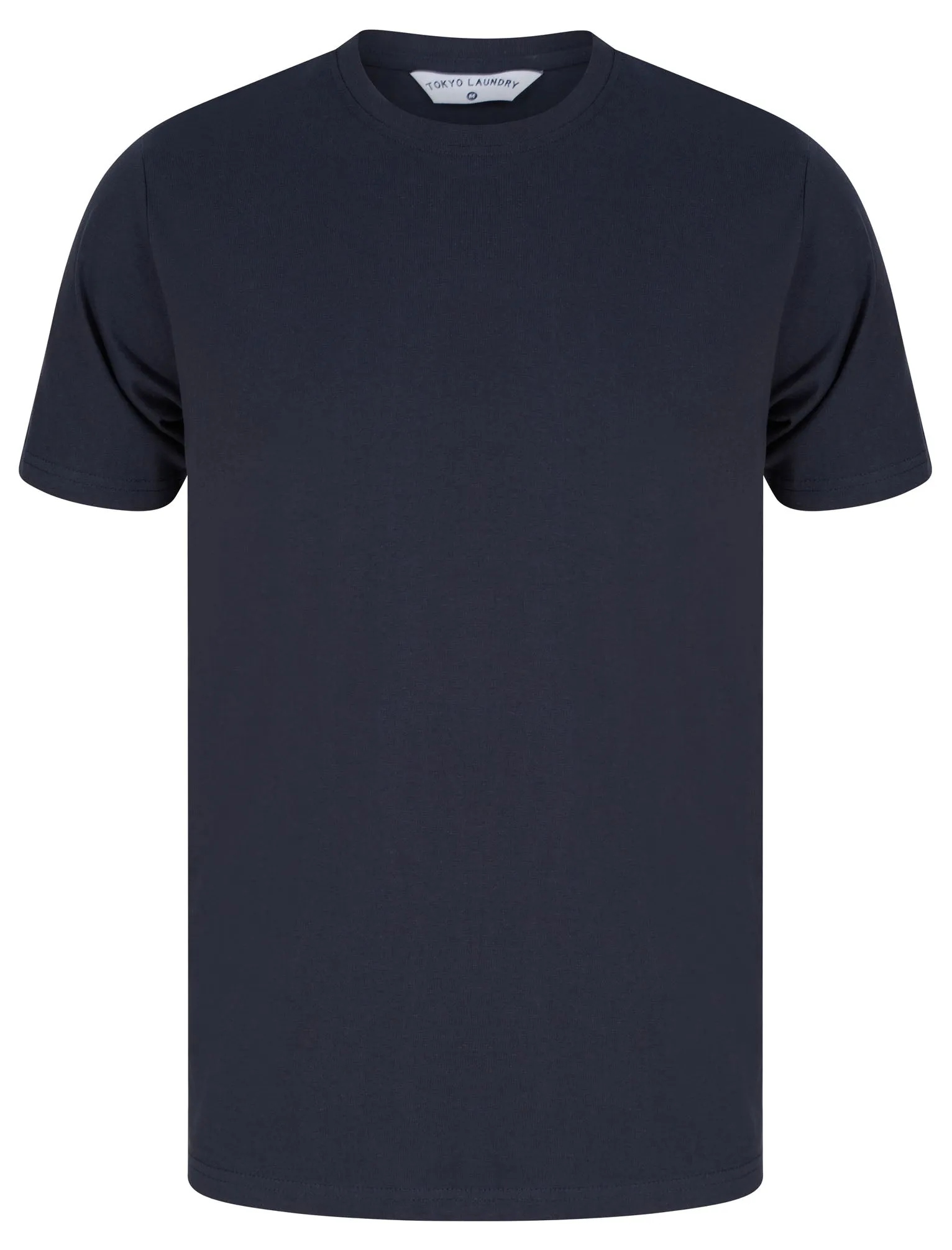 Bilton (5 Pack) Cotton Jersey Basic T-Shirt Set In Red / Navy / Grey Marl / White / Angel Falls Blue - Tokyo Laundry sold by Tokyo Laundry product image thumbnail 2