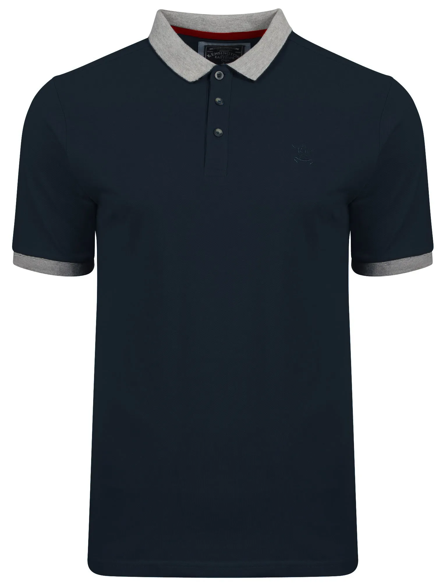 Geary Piqué Polo Shirt In True Navy - Kensington Eastside sold by Tokyo Laundry