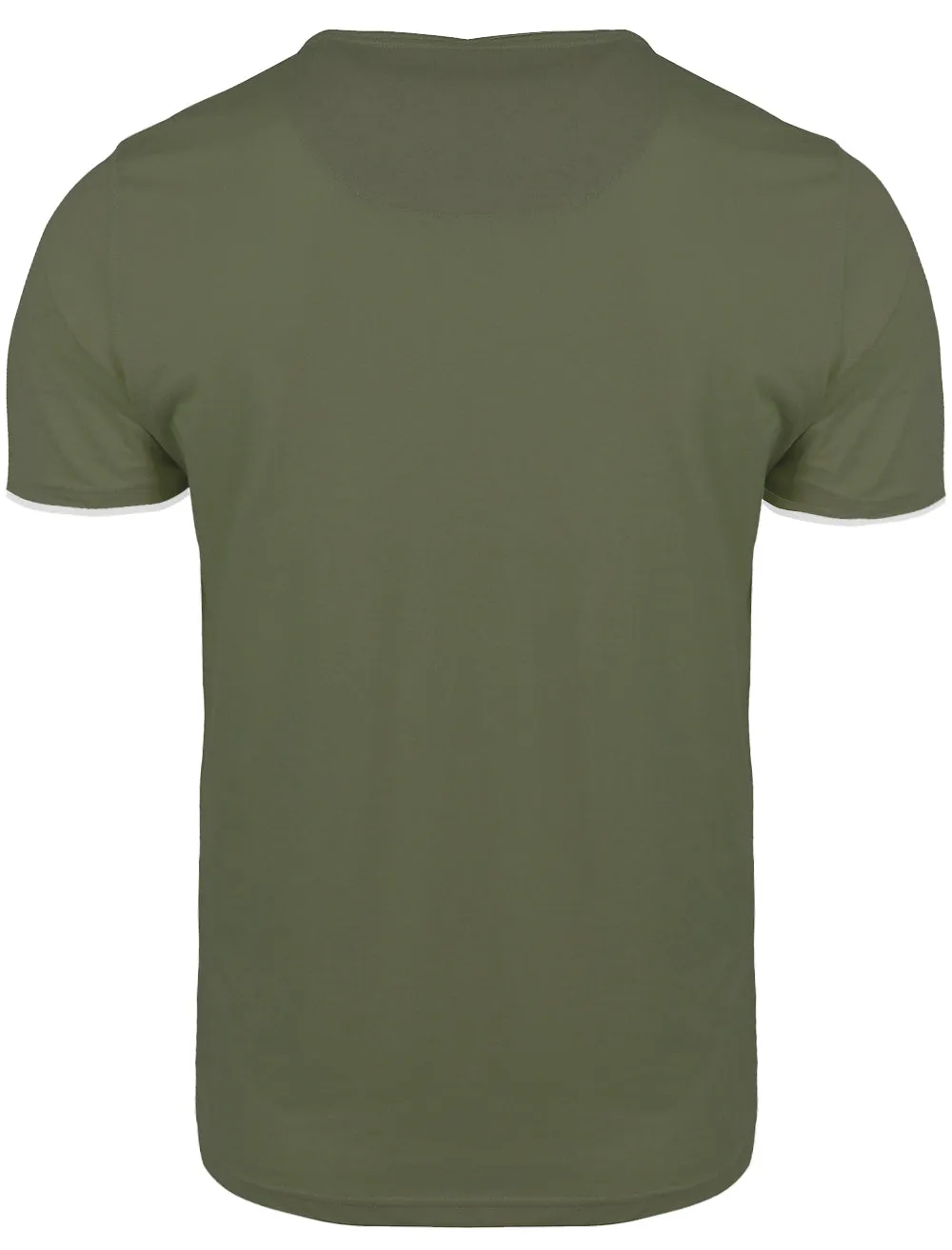 FableC Mock Insert Short Sleeve T-Shirt in Khaki sold by Tokyo Laundry product image thumbnail 2