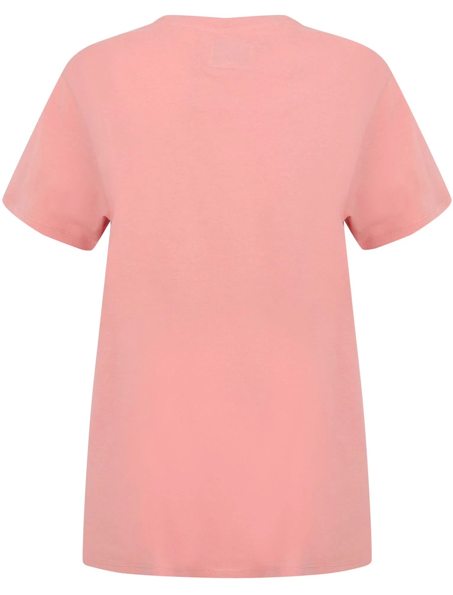 Womens Crew Neck Cotton Jersey T-Shirt In Brandied Apricot - Tokyo Laundry sold by Tokyo Laundry product image thumbnail 2
