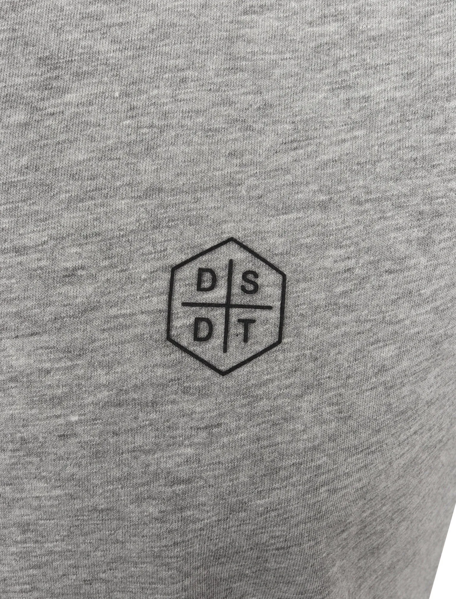 Kara Cotton Jersey T-Shirt with Tape Detail Sleeves In Light Grey Marl - Dissident sold by Tokyo Laundry product image thumbnail 4