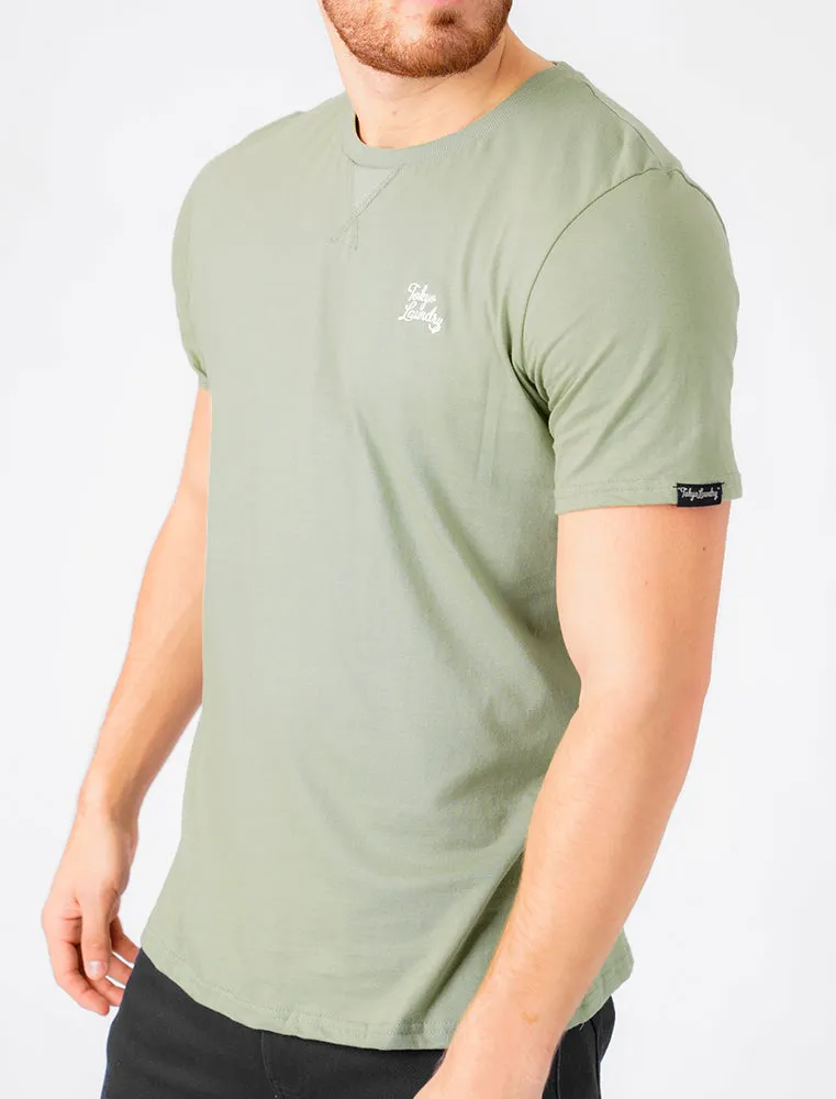 Essentials (3 Pack) Crew Neck Cotton T-Shirts In Ash Mauve / Green Bay / Kentucky Blue - Tokyo Laundry sold by Tokyo Laundry product image thumbnail 5