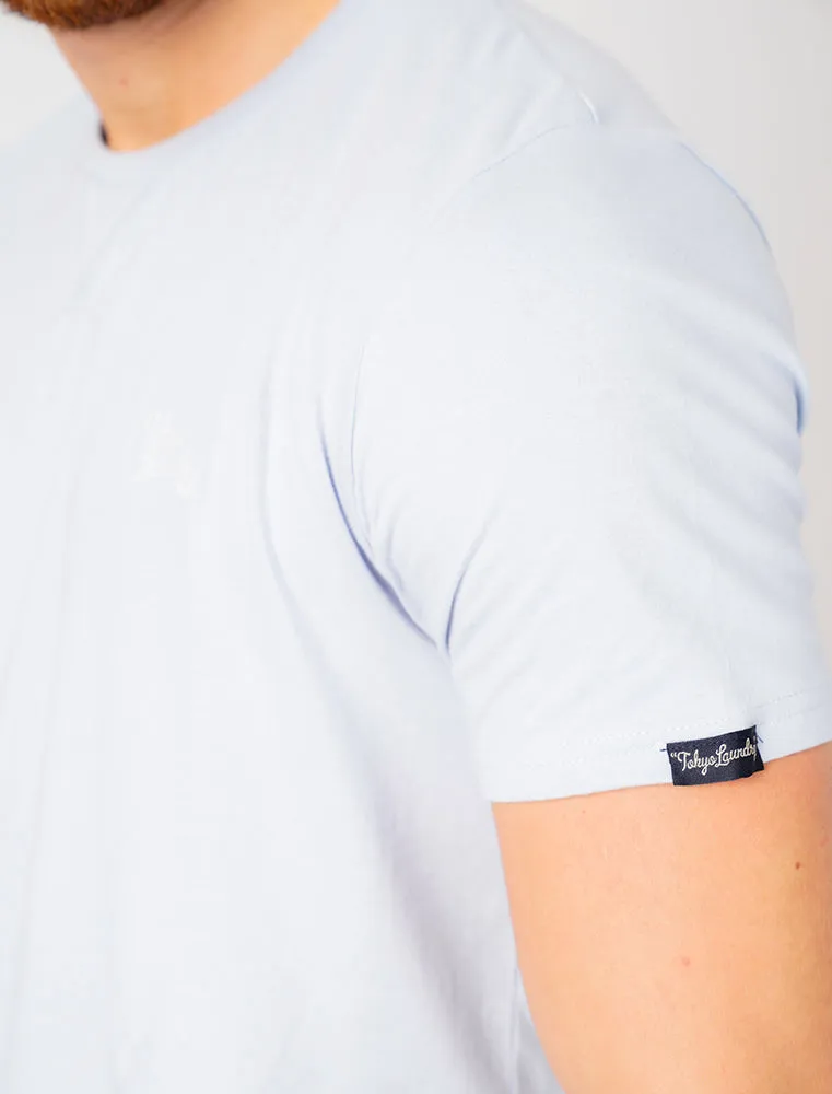 Essentials (3 Pack) Crew Neck Cotton T-Shirts In Ash Mauve / Green Bay / Kentucky Blue - Tokyo Laundry sold by Tokyo Laundry product image thumbnail 4