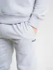 Palace Matching 2pc Hoody & Jogger Brushback Fleece Co-rd Set in Light Grey Marl - Tokyo Laundry sold by Tokyo Laundry