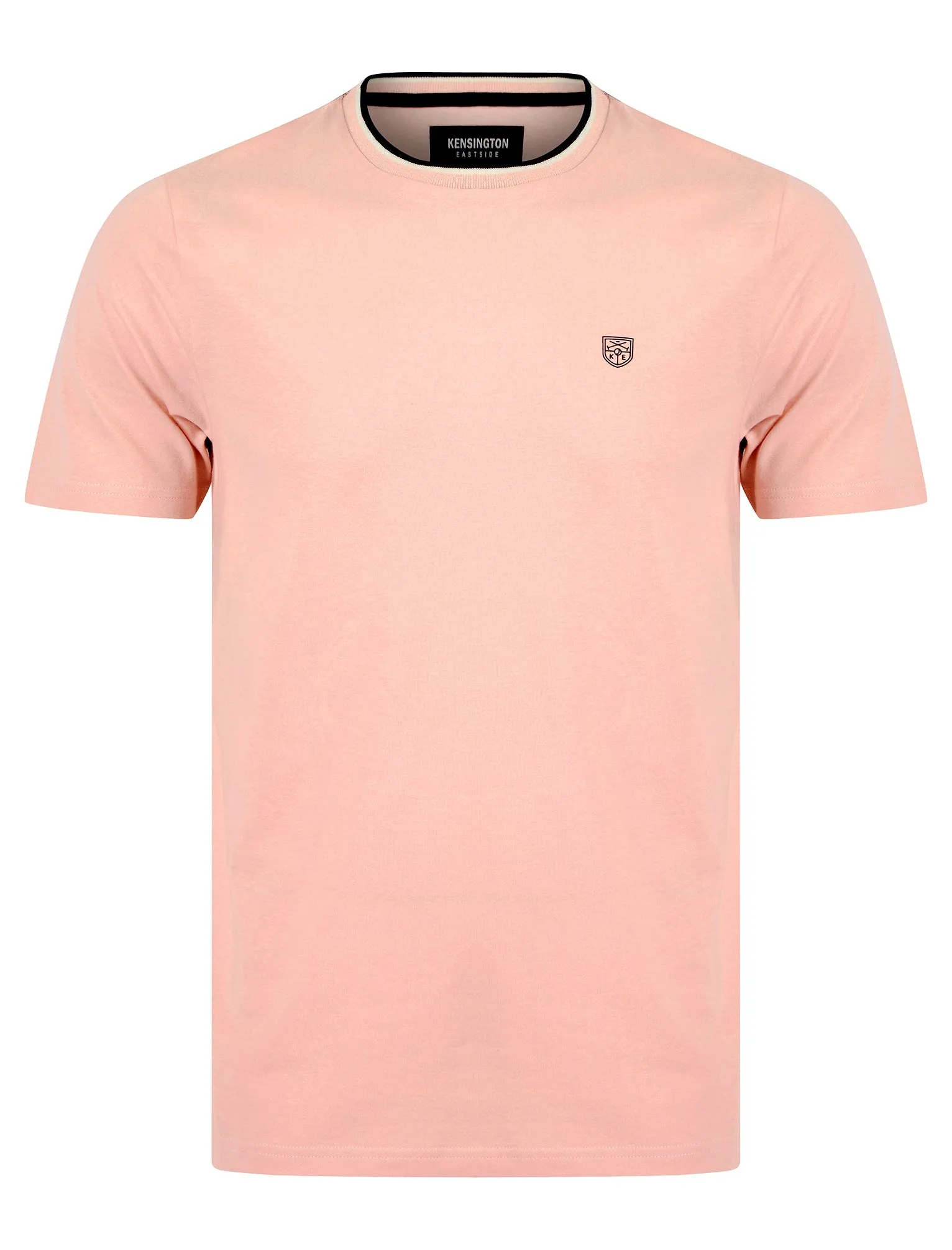 Westport Cotton Jersey Crew Neck Ringer T-Shirt in Rose Shadow - Kensington Eastside sold by Tokyo Laundry