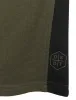 Pakk Jogger Shorts with Side Panel Detail In Green - Dissident sold by Tokyo Laundry