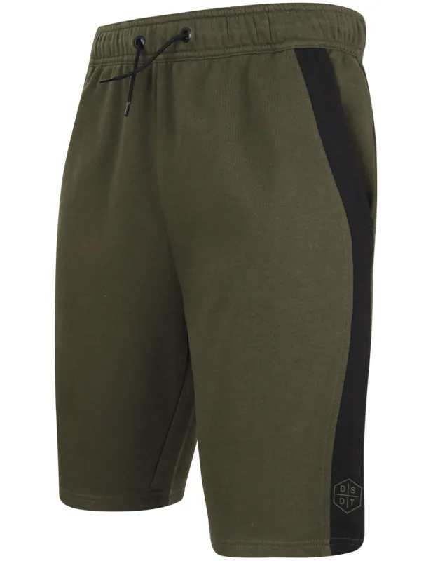 Pakk Jogger Shorts with Side Panel Detail In Green - Dissident sold by Tokyo Laundry