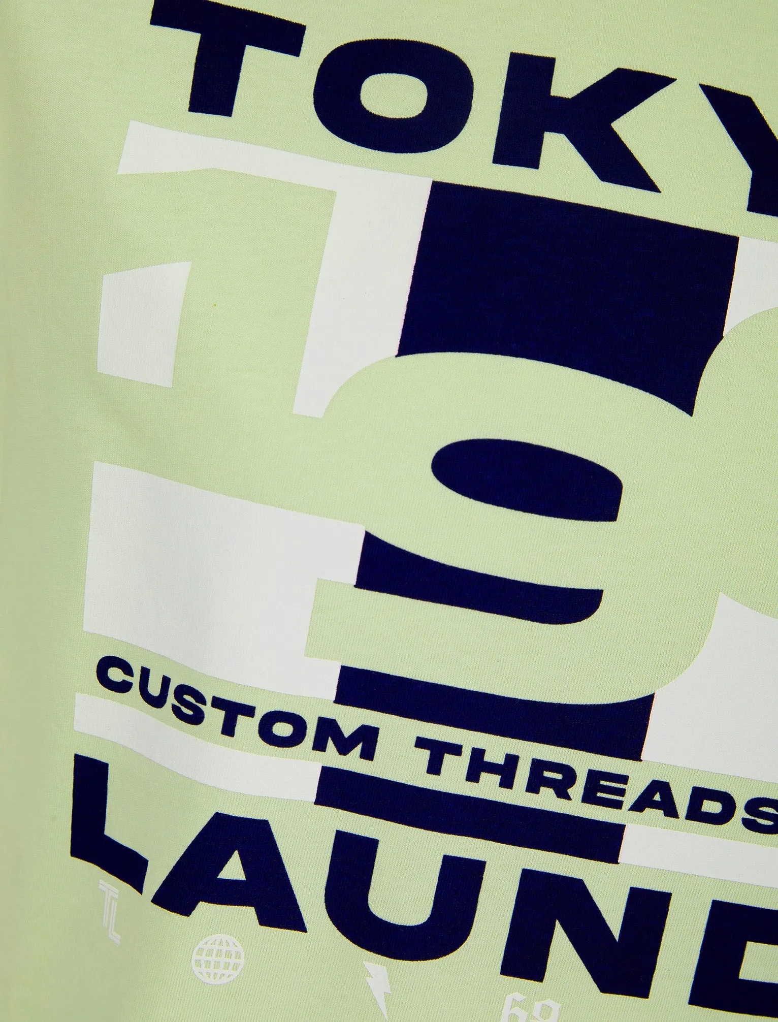 Control Motif Cotton Jersey T-Shirt in Tender Greens - Tokyo Laundry sold by Tokyo Laundry product image thumbnail 3