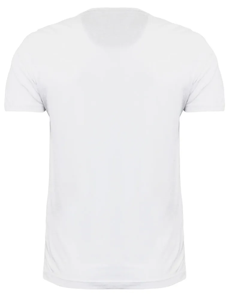 Monkey Print Motif Crew Neck T-Shirt in White sold by Tokyo Laundry product image thumbnail 2