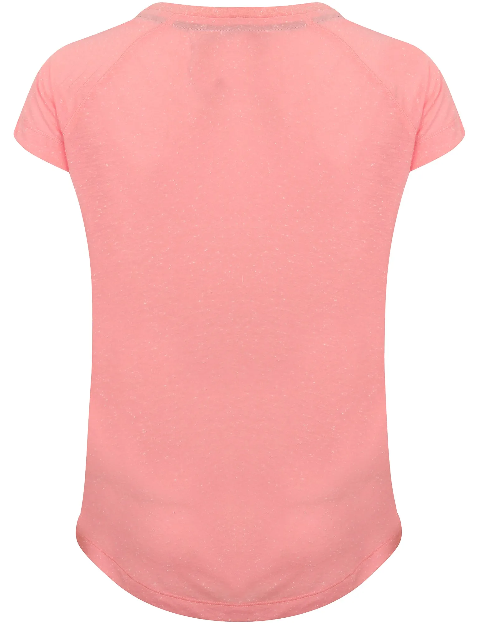 Clotho Flocked Motif Neppy T-Shirt in Candy Pink - Tokyo Laundry sold by Tokyo Laundry product image thumbnail 2