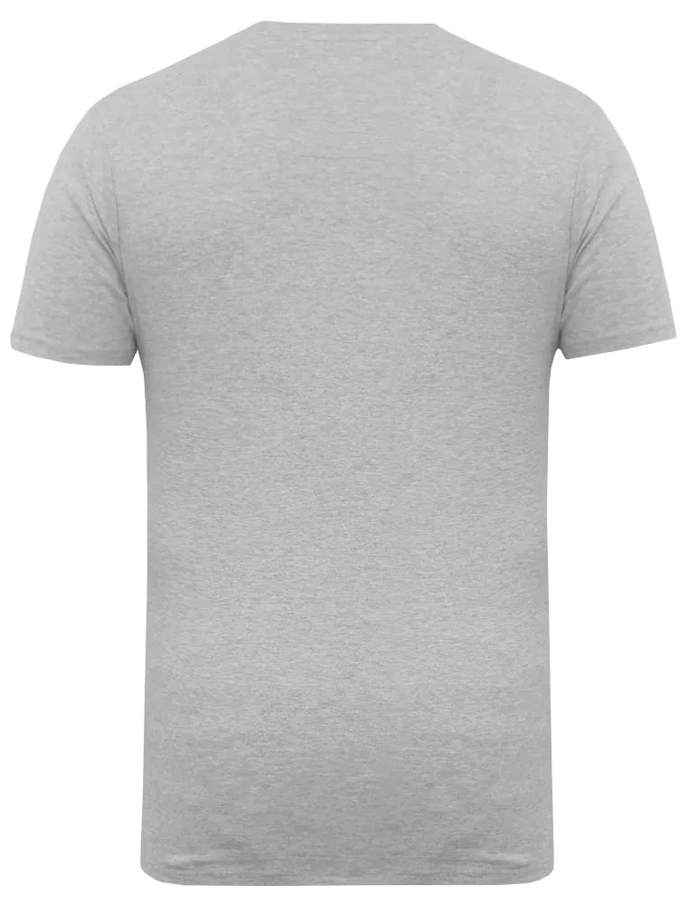 Ginger Bite Me Novelty Christmas T-Shirt with Chest Pocket In Light Grey Marl sold by Tokyo Laundry product image thumbnail 2