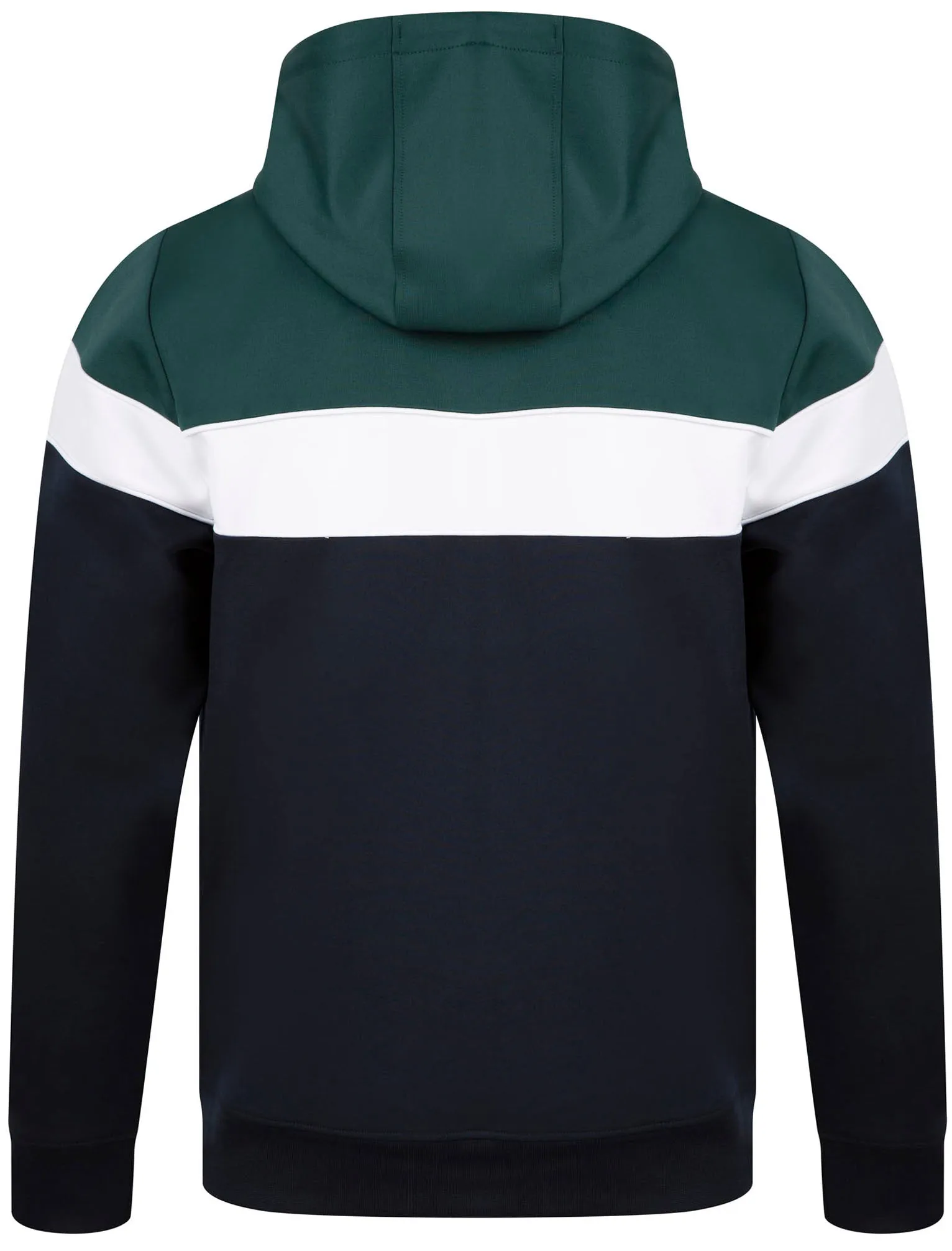 Lynch Colour Block Zip Through Hoodie In Sky Captain Navy / Green - Le Shark sold by Tokyo Laundry product image thumbnail 2