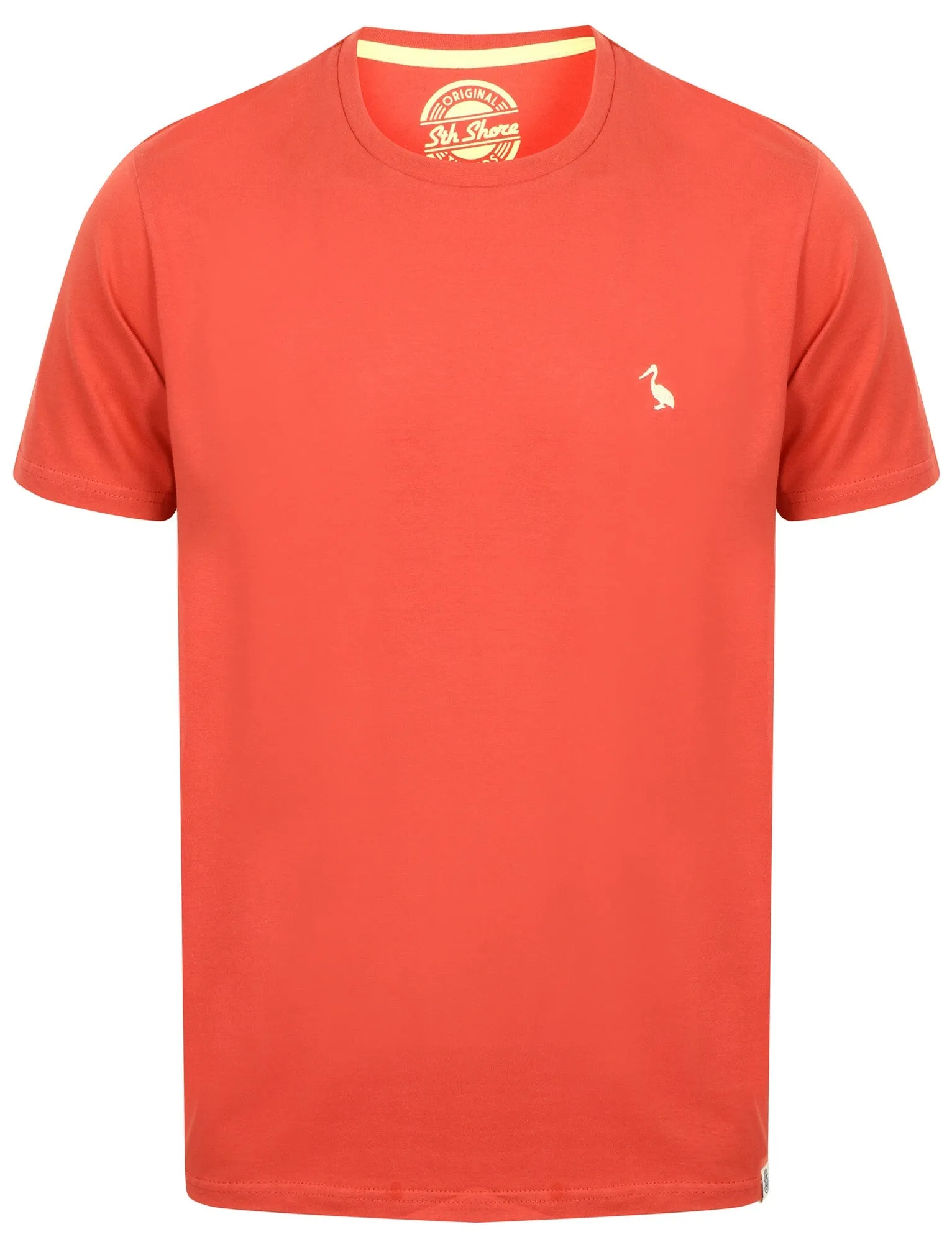 Peavey Cotton Crew Neck T-Shirt In Garnet Rose - South Shore sold by Tokyo Laundry