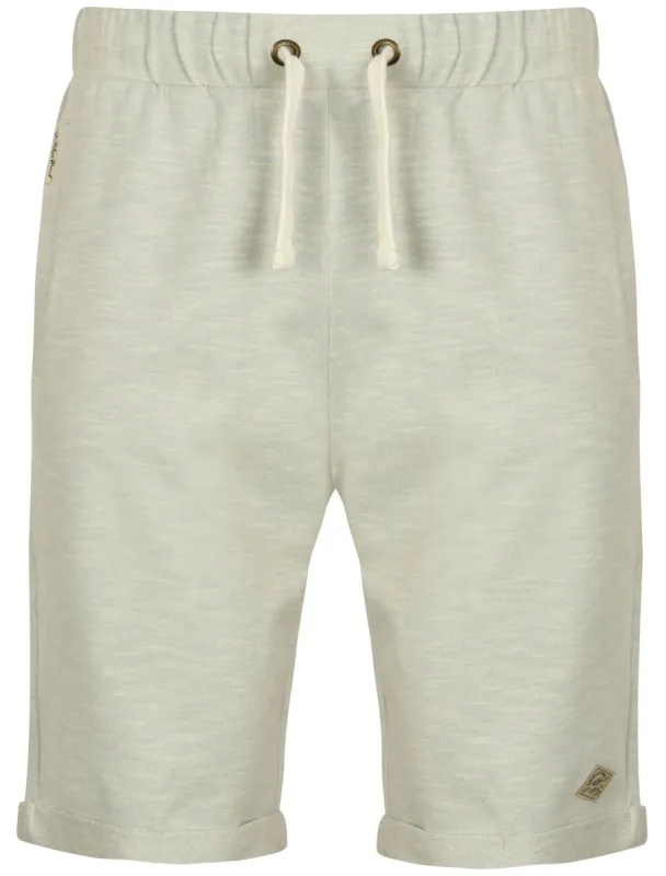 Gathorne Space Dye Sweat Shorts in Light Blue - Tokyo Laundry sold by Tokyo Laundry