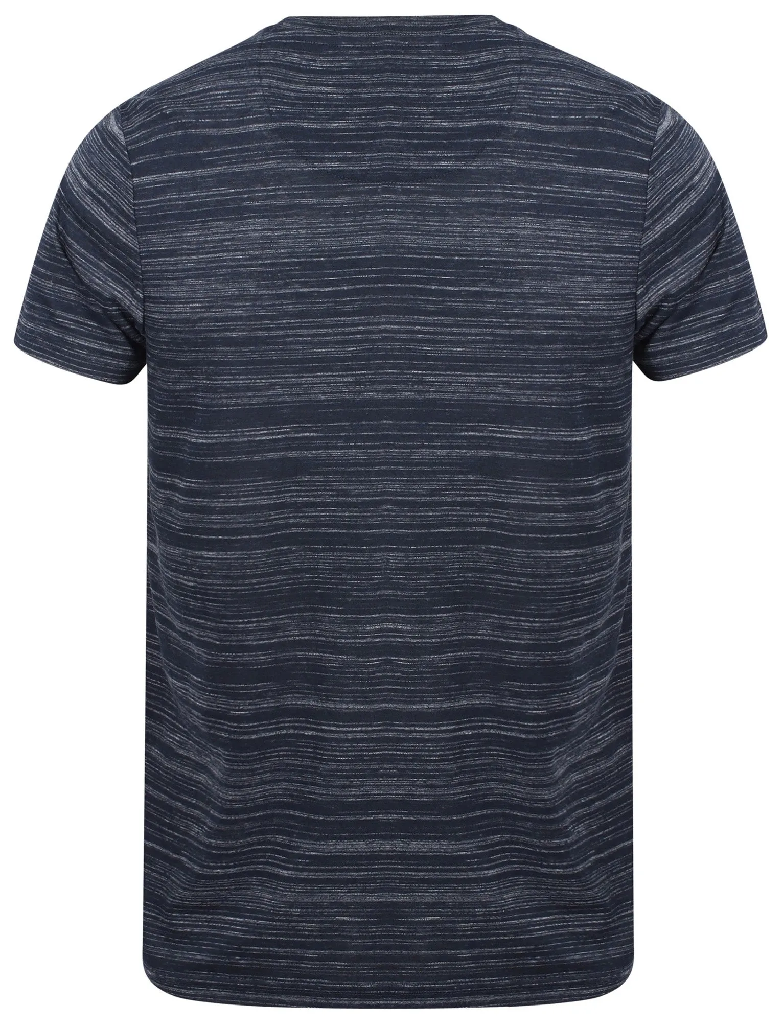 San Fran Split Motif Space Dye Crew Neck T-Shirt In Navy - Dissident sold by Tokyo Laundry product image thumbnail 5