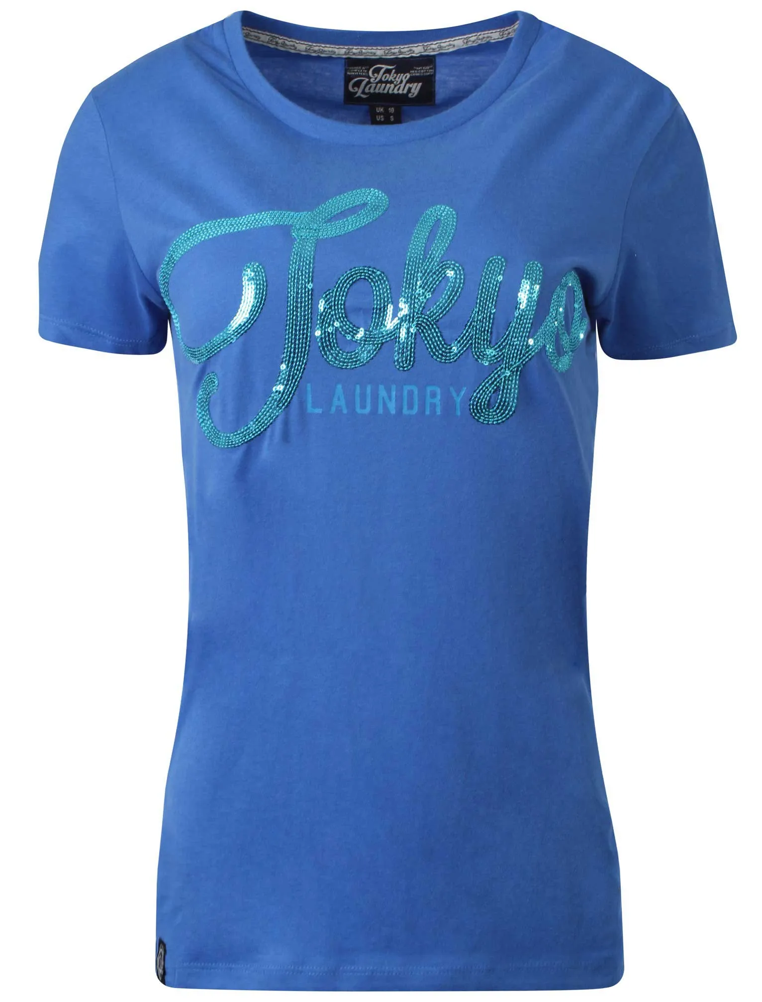 Tokyo Laundry Cristal Blue t-shirt sold by Tokyo Laundry