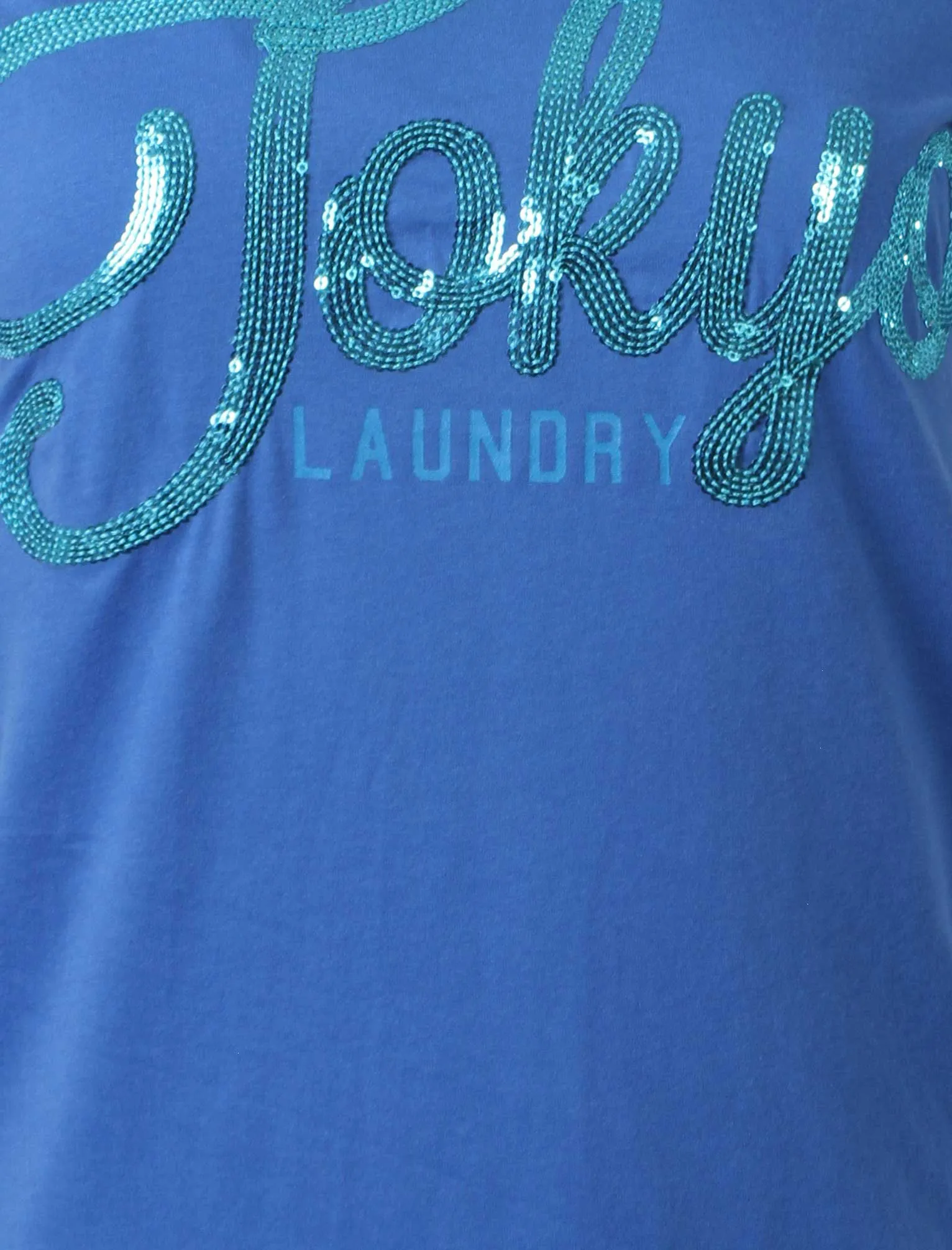 Tokyo Laundry Cristal Blue t-shirt sold by Tokyo Laundry product image thumbnail 3