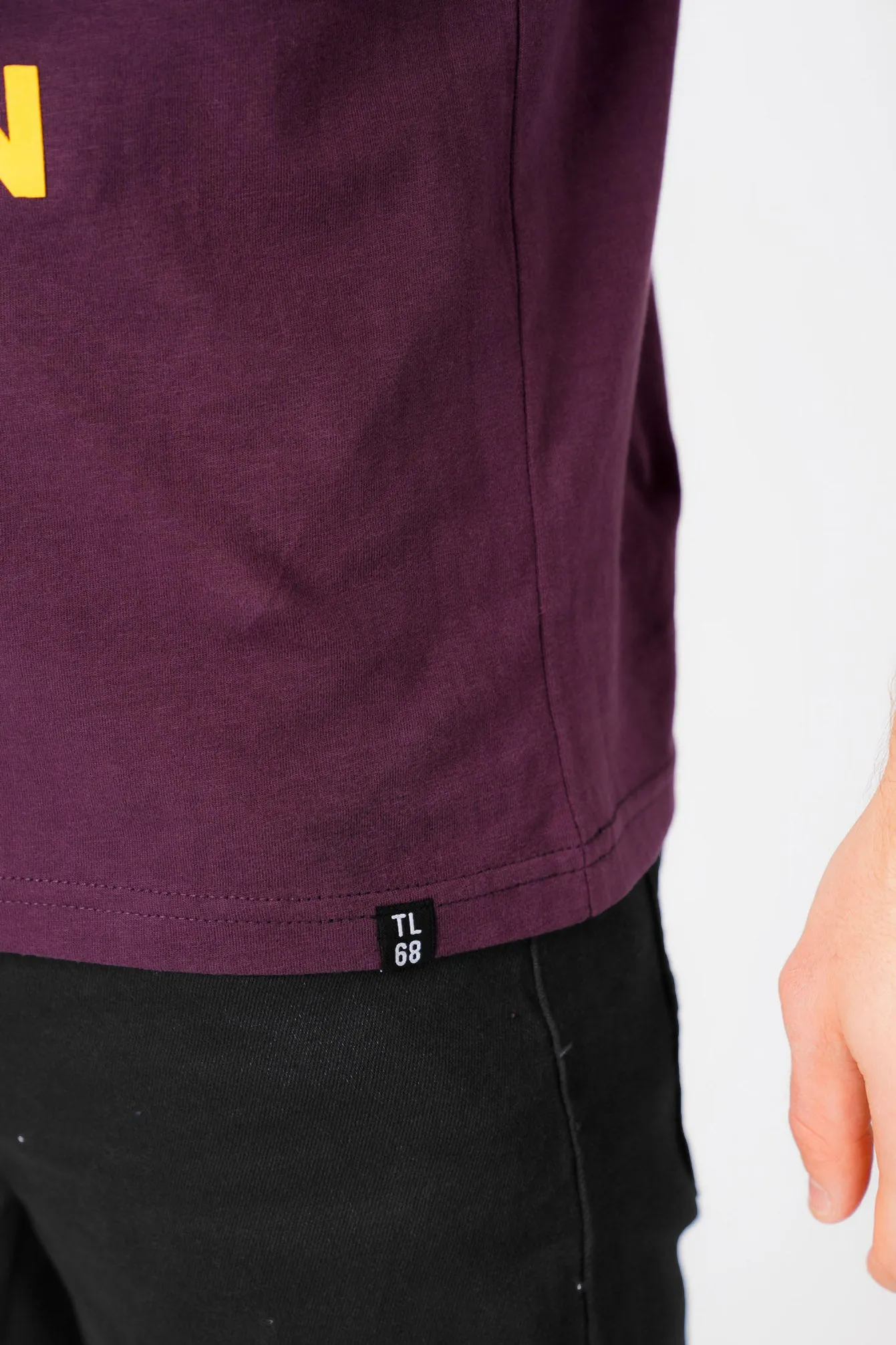 Platfield Motif Cotton Jersey T-Shirt In Plum Perfect - Tokyo Laundry sold by Tokyo Laundry product image thumbnail 4