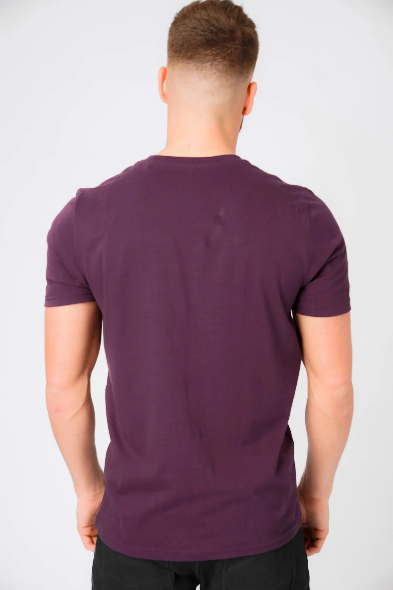 Platfield Motif Cotton Jersey T-Shirt In Plum Perfect - Tokyo Laundry sold by Tokyo Laundry product image thumbnail 2
