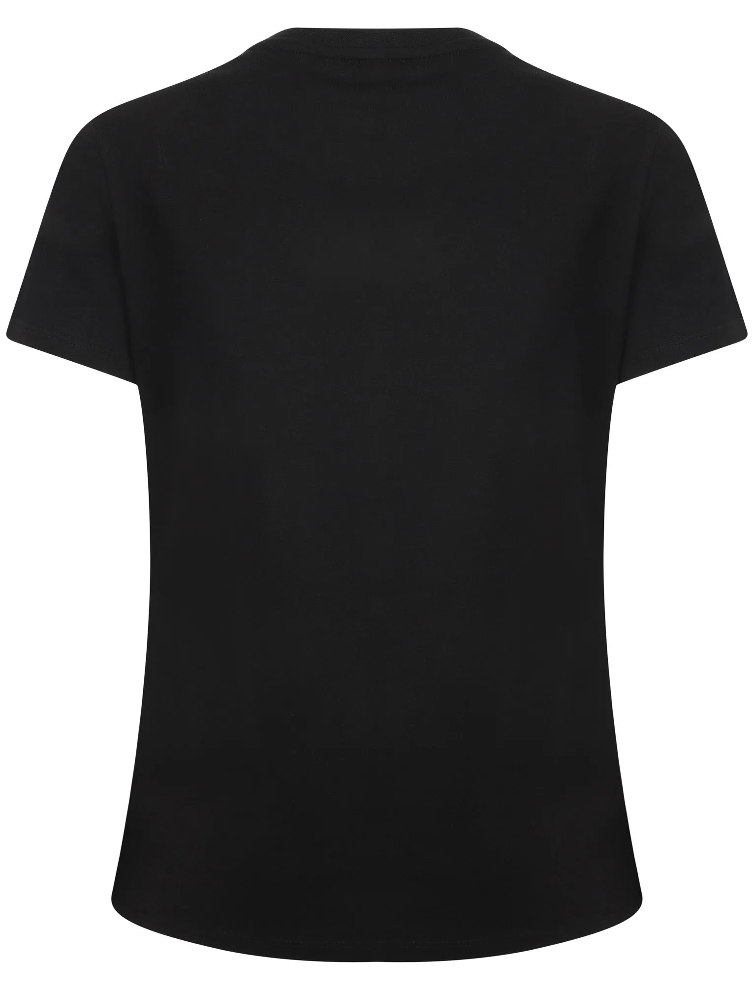 Aurora Motif Cotton Crew Neck T-Shirt In Jet Black - Tokyo Laundry sold by Tokyo Laundry product image thumbnail 3