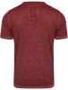 Danbury Park Burnout T-Shirt in Oxblood - Tokyo Laundry sold by Tokyo Laundry