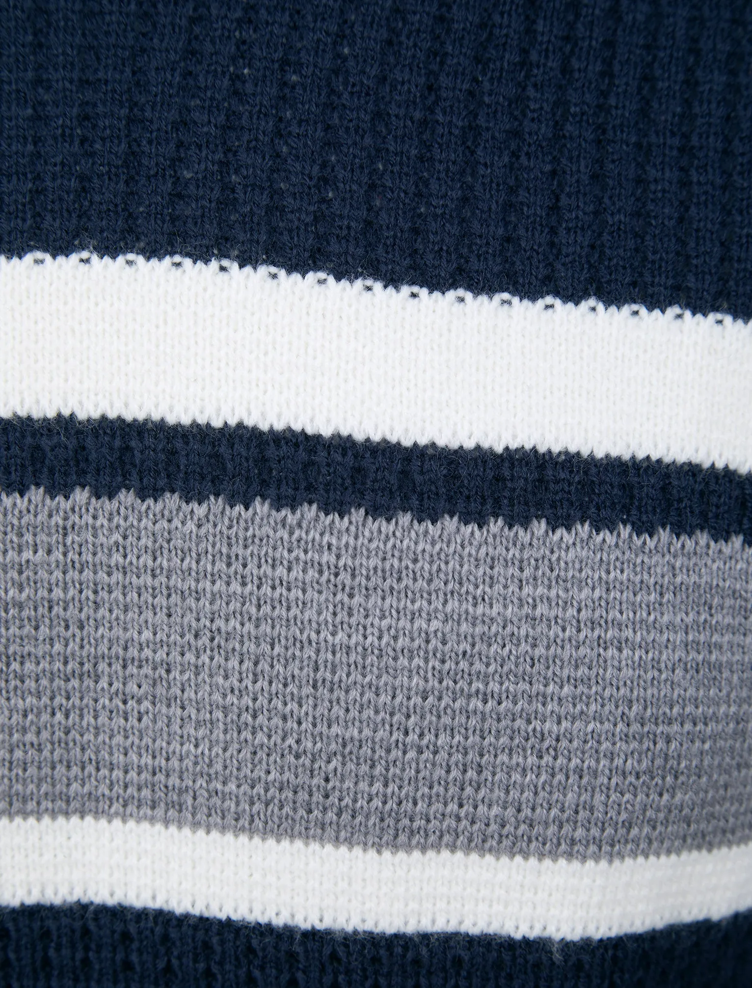 Arcs Textured Waffle Knit Pullover Hoodie in Sky Captain Navy - Dissident sold by Tokyo Laundry product image thumbnail 3