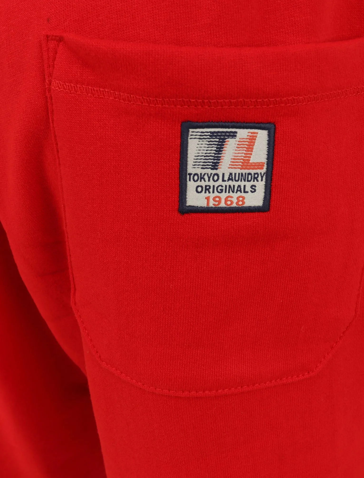 Maui Reeves Jogger Shorts in High Risk Red - Tokyo Laundry sold by Tokyo Laundry product image thumbnail 4