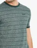Winkworth Textured Grindle Stripe T-Shirt in Jungle Green - Tokyo Laundry sold by Tokyo Laundry