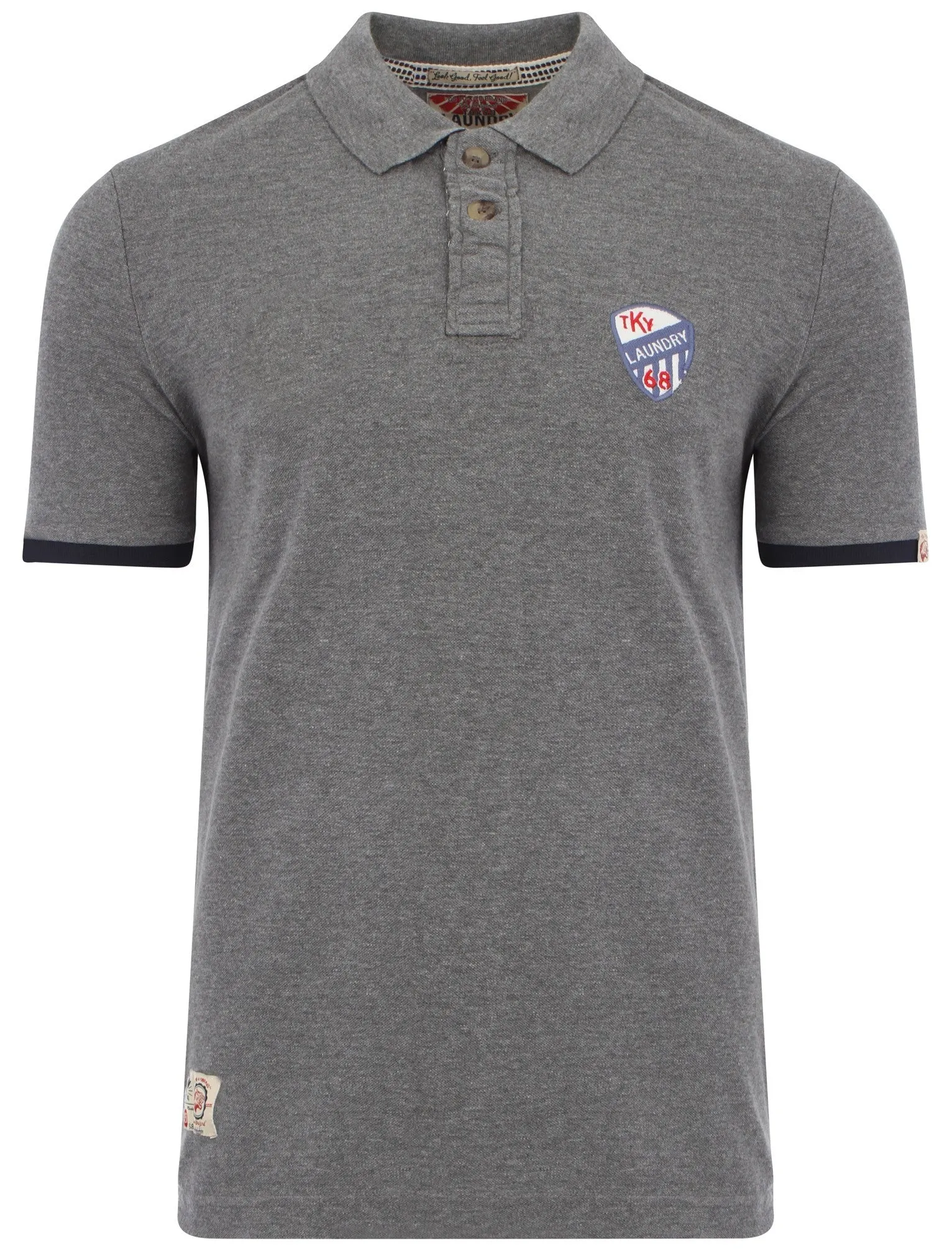 Tokyo Laundry Thompson grey polo shirt sold by Tokyo Laundry