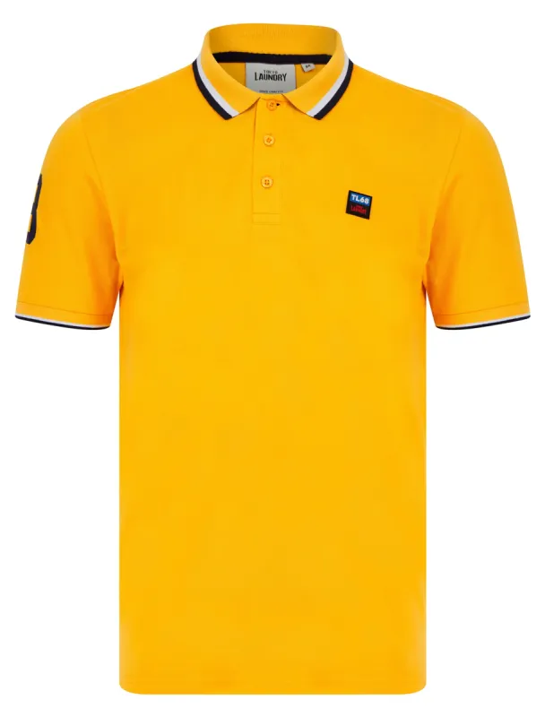 Subverse Cotton Pique Polo Shirt in Artisans Gold - Tokyo Laundry sold by Tokyo Laundry