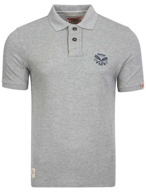 Tokyo Laundry Nashwauk grey polo shirt sold by Tokyo Laundry