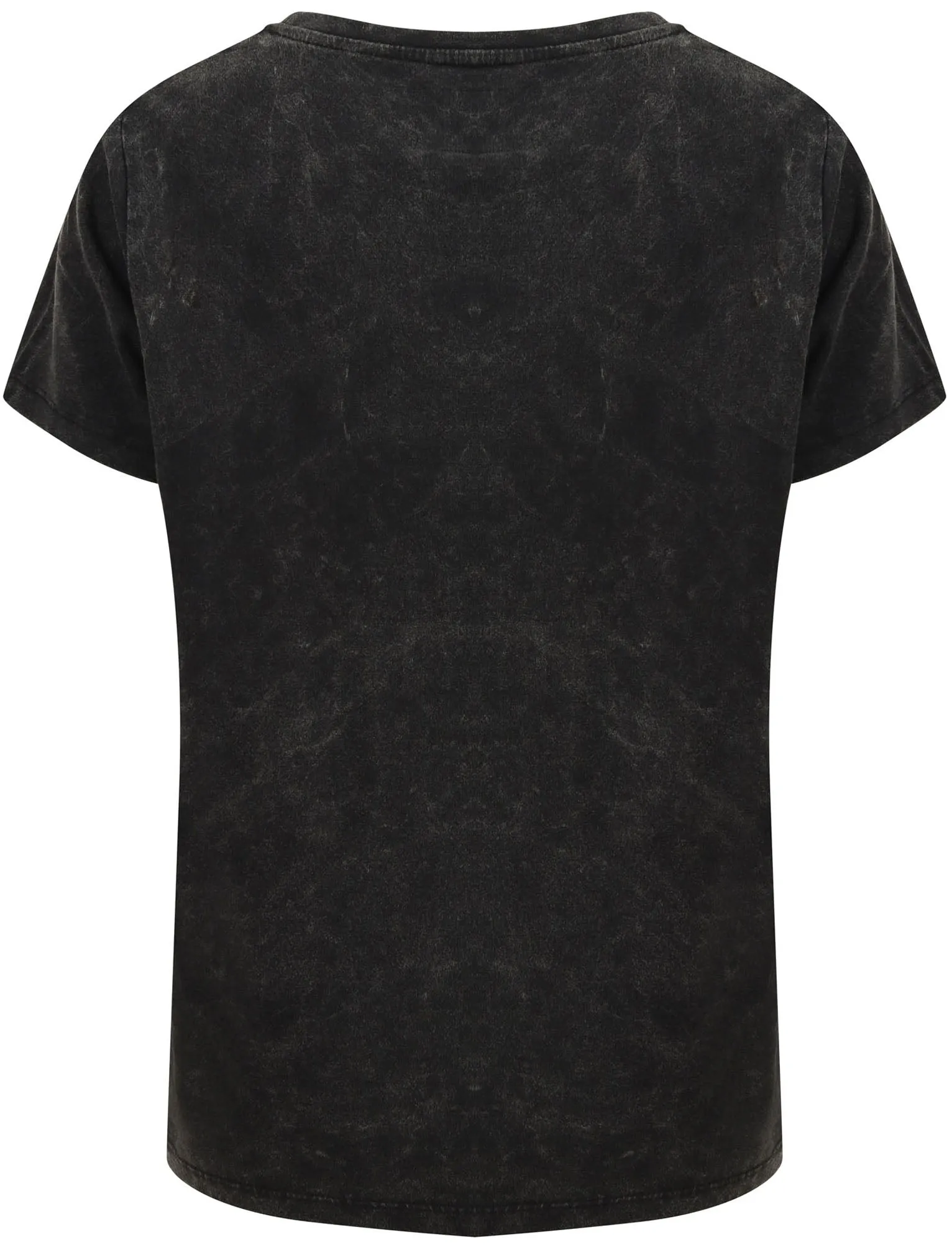 Covetes Flamingo Motif Cotton Tie Dye T-Shirt in Pirate Black - Tokyo Laundry sold by Tokyo Laundry product image thumbnail 4