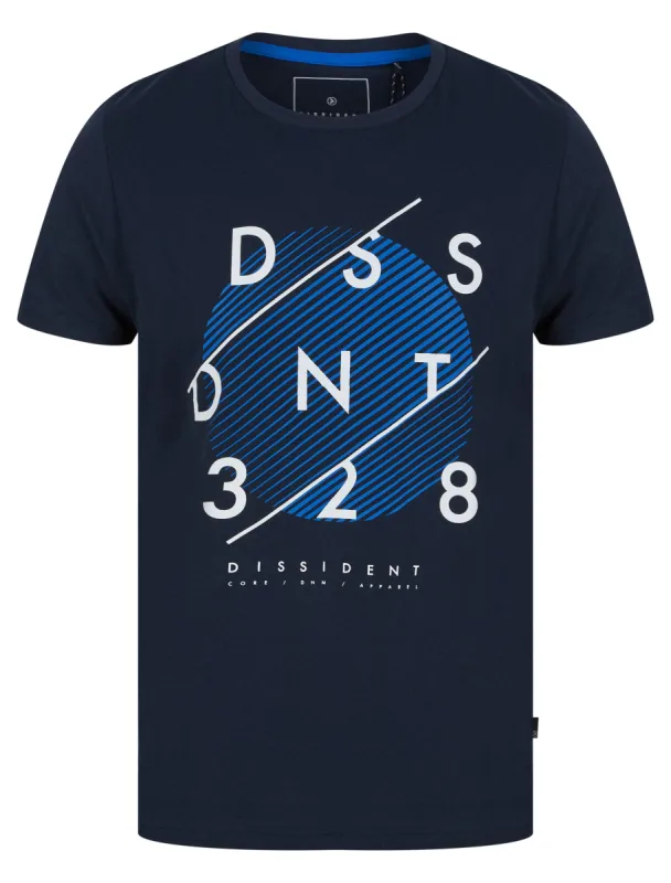 Setter Cotton Jersey T-Shirt in Sky Captain Navy - Dissident sold by Tokyo Laundry