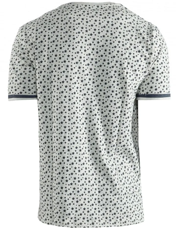 Ara Stars & Stripe Print Crew Neck T-Shirt in Oatgrey Marl sold by Tokyo Laundry product image thumbnail 3