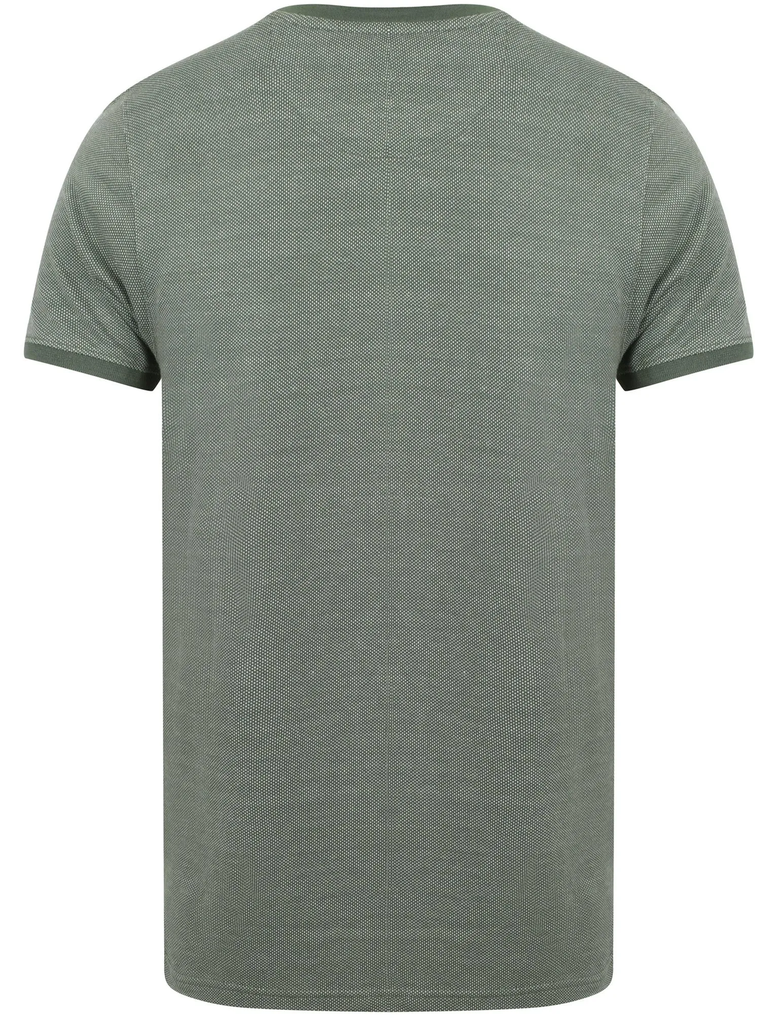 Murphy Jacquard Cotton Jersey T-Shirt In Dark Forest - Kensington Eastside sold by Tokyo Laundry product image thumbnail 2