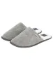 Knightly Mule Slippers with Faux Fur Lining in Grey - Tokyo Laundry sold by Tokyo Laundry